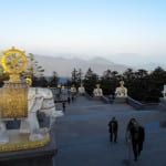 Sichuan province emei mountain peak.