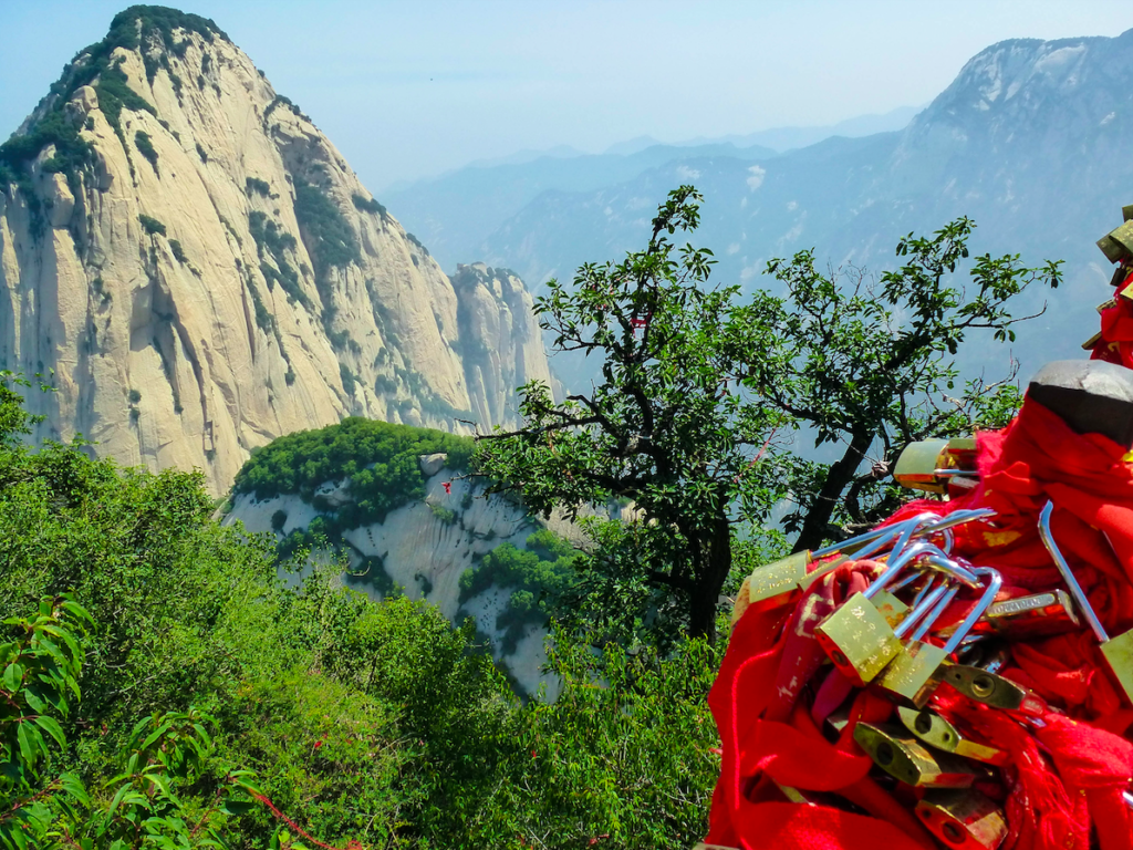 Stunning Hua mountain in Shaanxi province