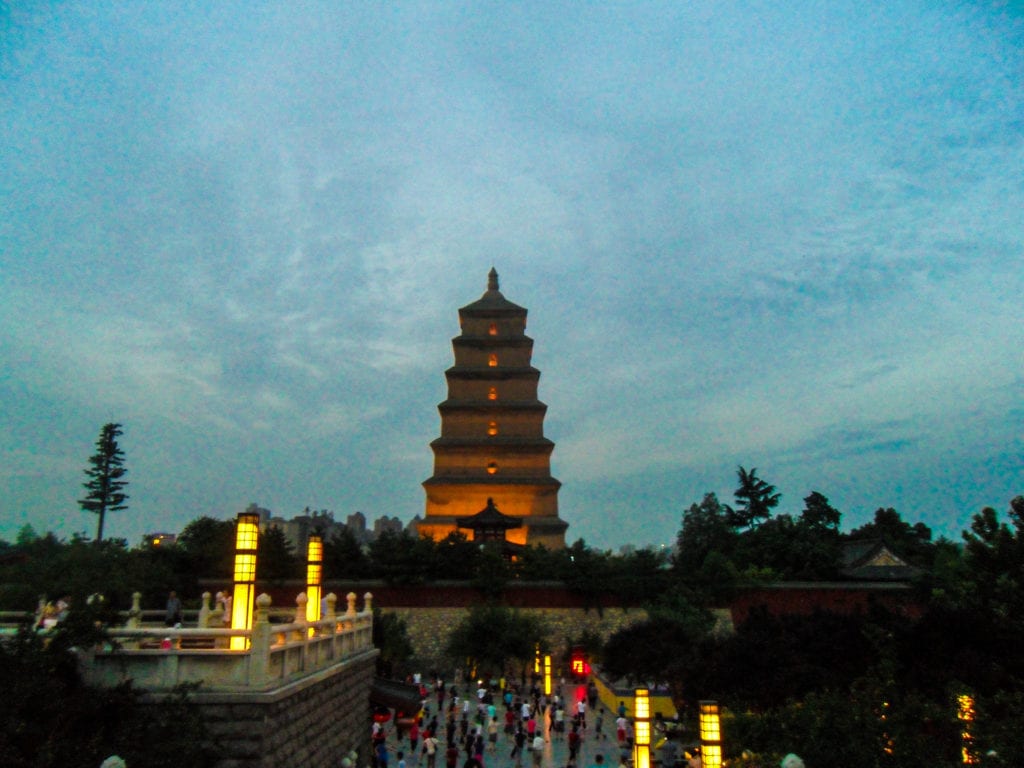 Wild goose Pagoda, Xian, Shaanxi