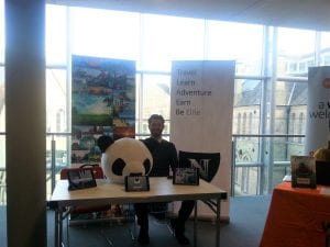 Noon Elite Recruitment Alexander at a recruitment fair
